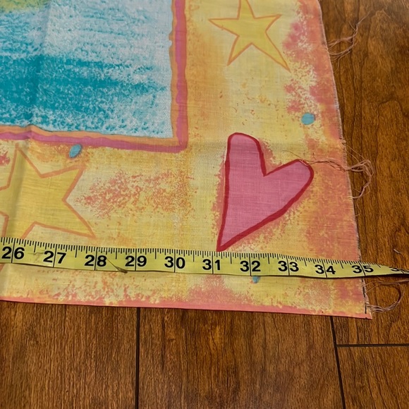 Vintage Cotton Fabric Angel 35” x 45” Cheater Quilt by Jan Leslie Celestial - Picture 9 of 10